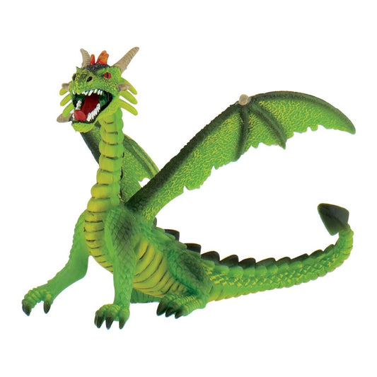 Bullyland Drache sitzend grün