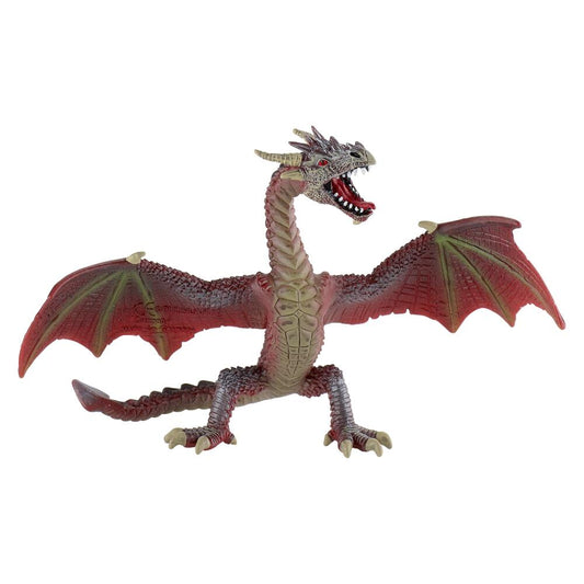 Bullyland Drache fliegend rotbraun