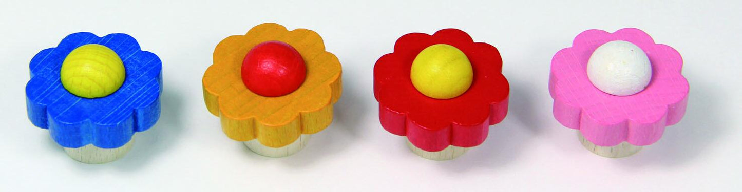 rundum einzelne Steckblüte