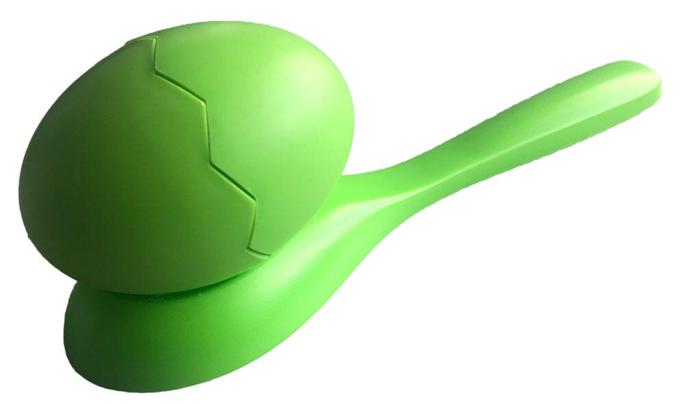 Schildkröt® Egg & Spoon Race Set, Eierlaufset für Kindergeburtstage und Gartenfeste, enthält 5 Löffel und 5 Eier in verschiedenen