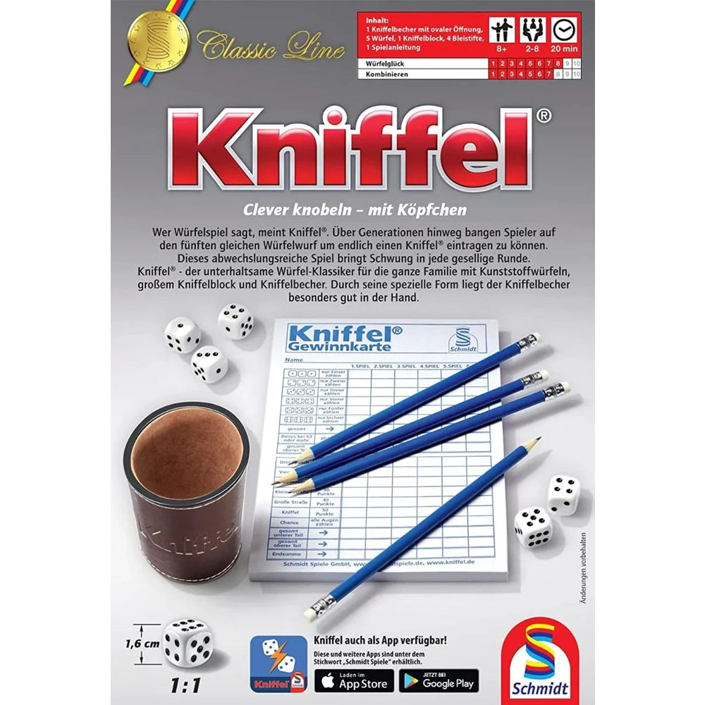 Classic Line, Kniffel®, mit großem Spielblock