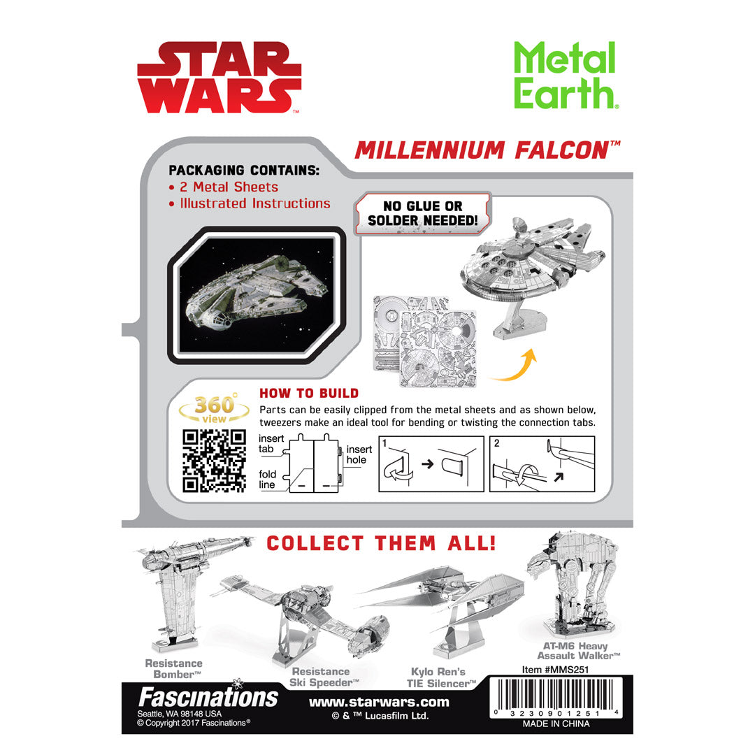 Metal Earth: STAR WARS Millennium Falcon