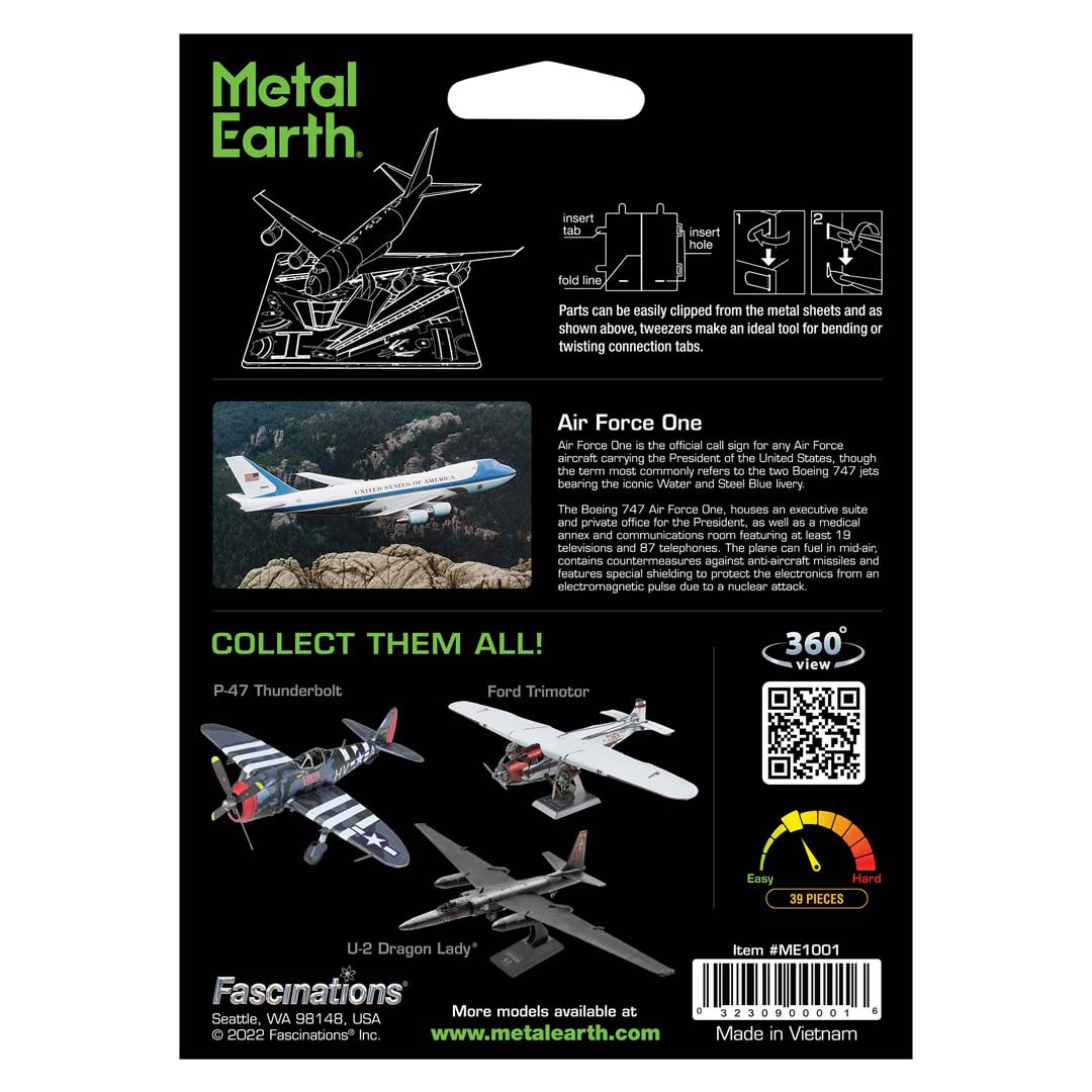Metal Earth: Air Force One