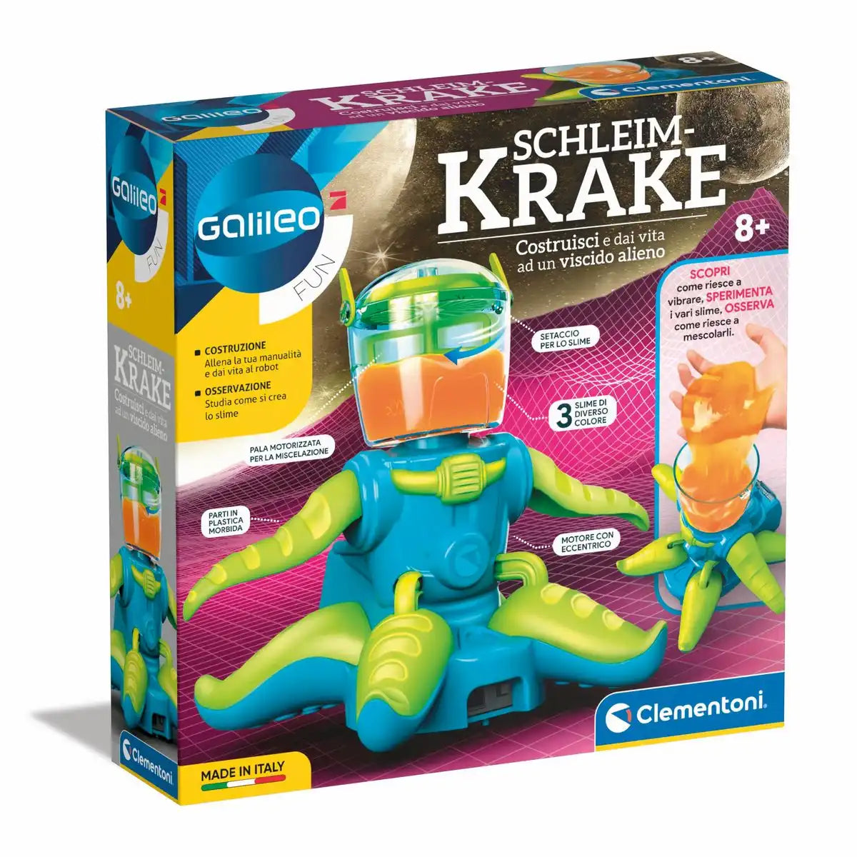 Experimentierset Galileo Schleim-Krake