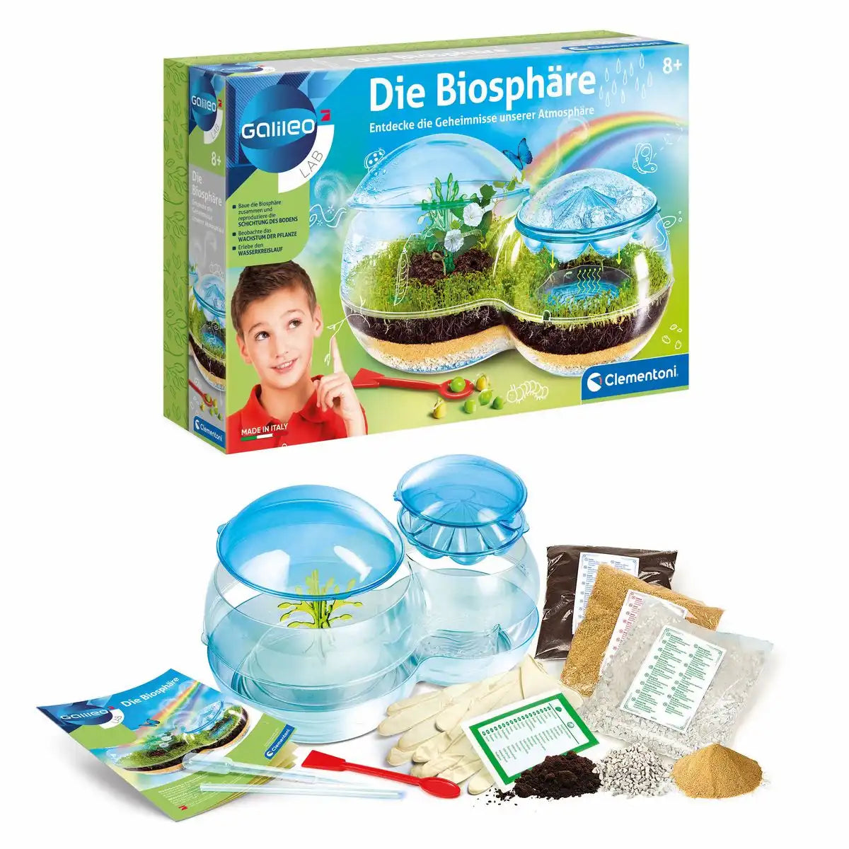 Experimentierset Galileo Die Biosphäre Experimentierkasten