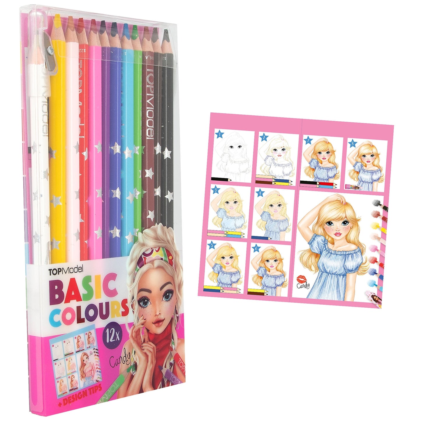 TOPModel Basic Buntstifte Set 12 Farben
