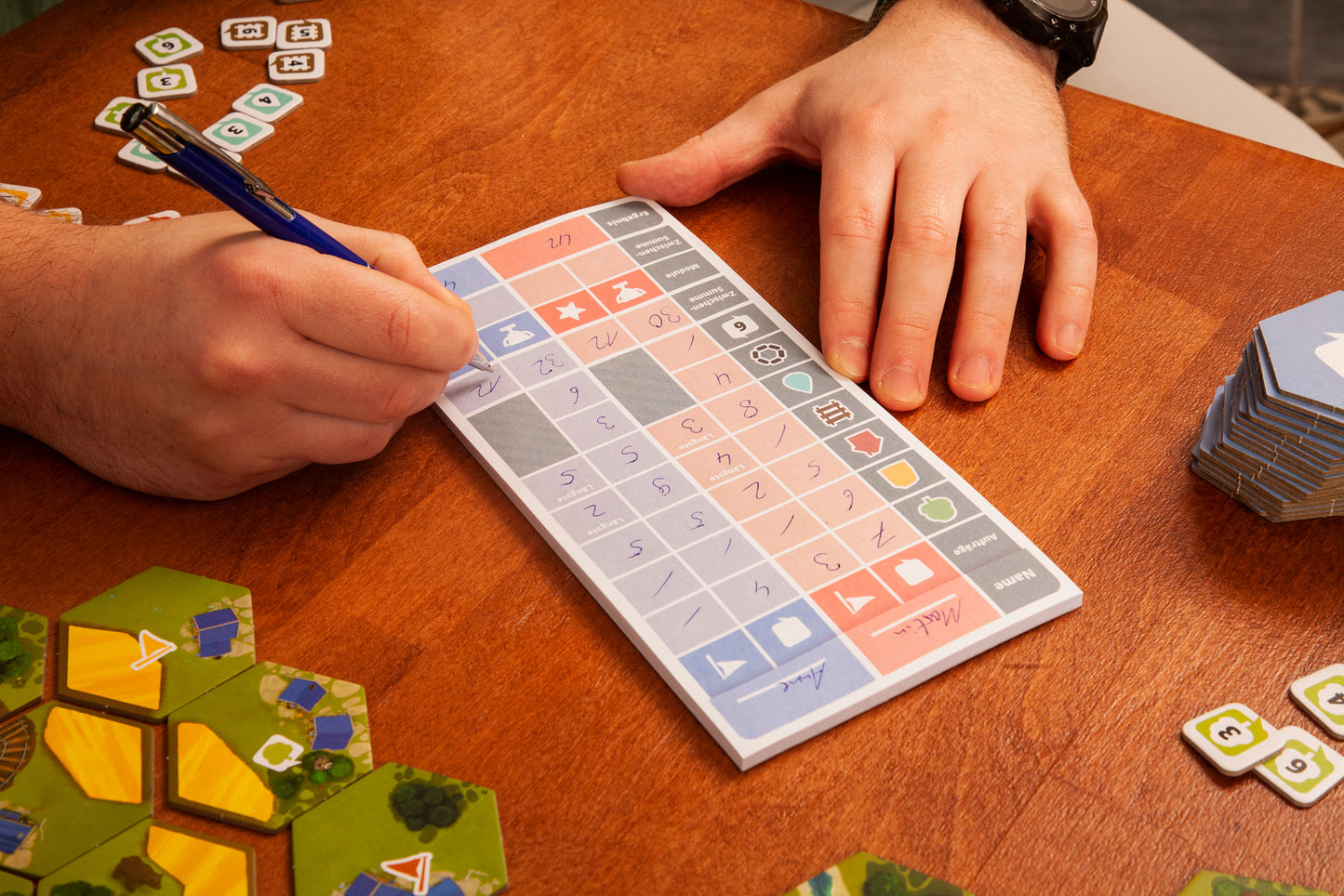 Brettspiel Dorfromantik Das Duell