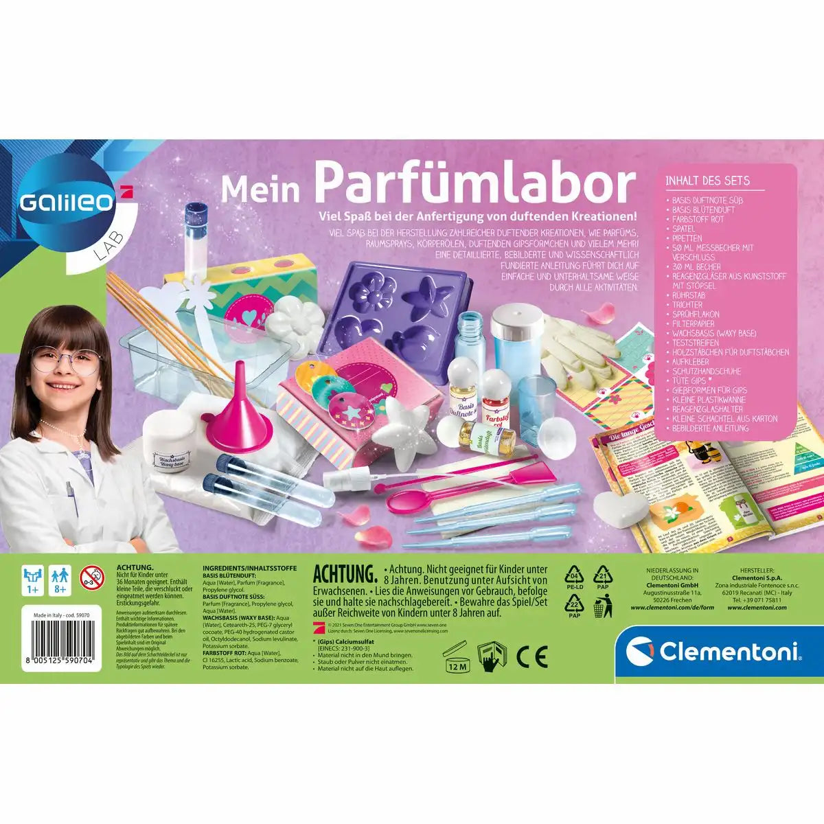 Experimentierkasten Galileo Mein Parfümlabor
