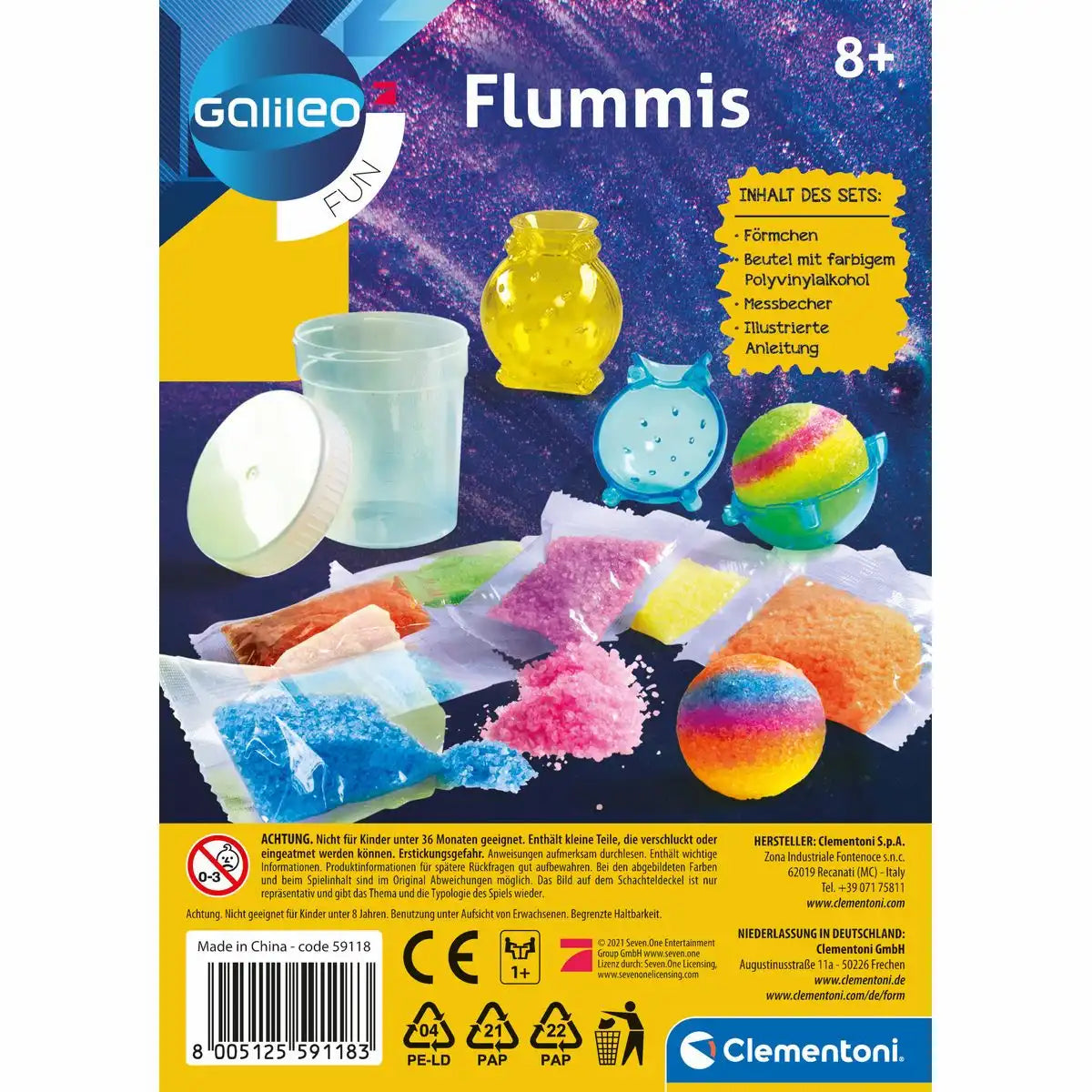 Experimentierkasten Galileo Flummis