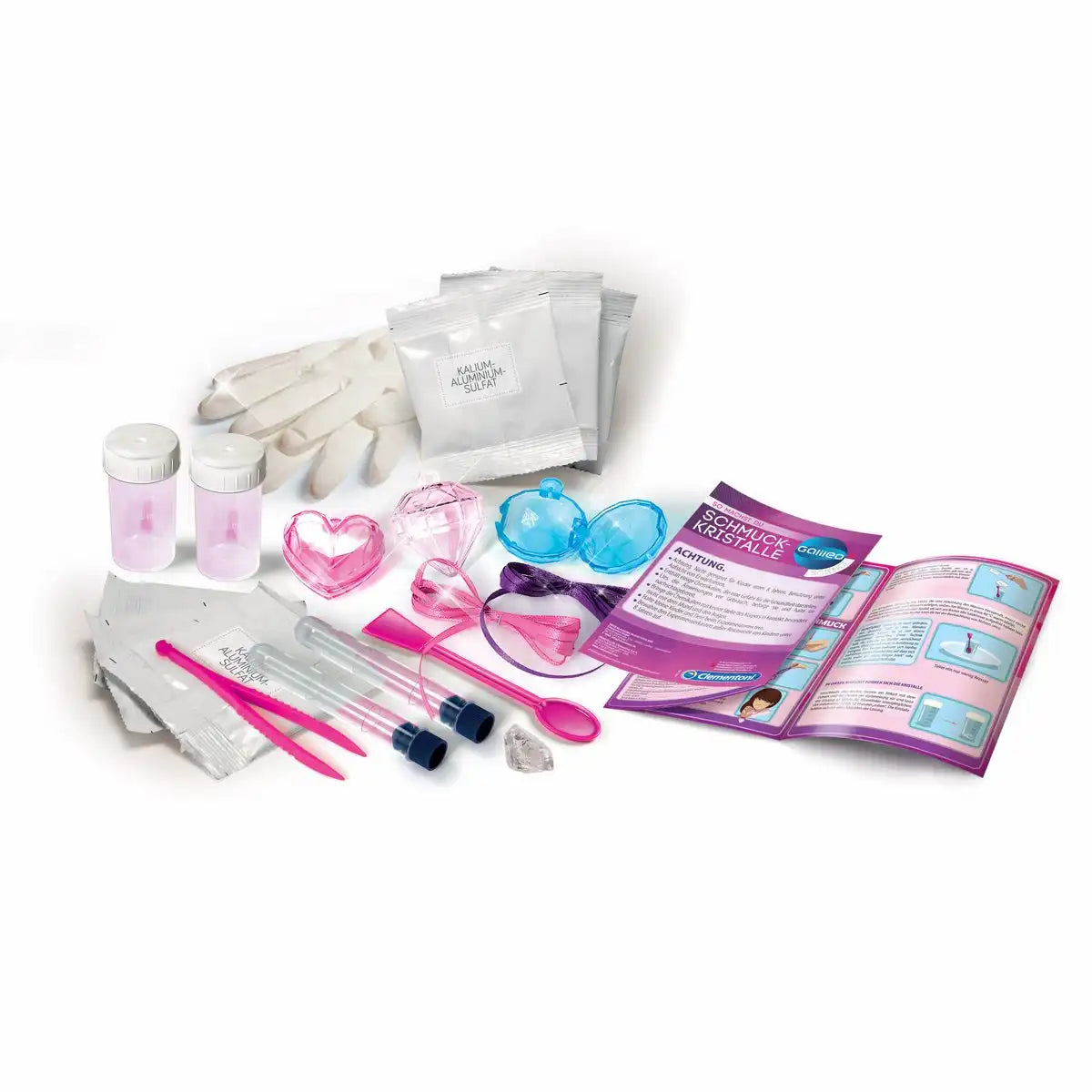 Experimentierkasten Galileo Schmuckkristalle