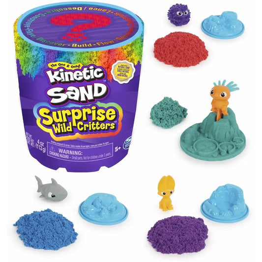 Kinetic Sand Surprise Wild Critters 113g