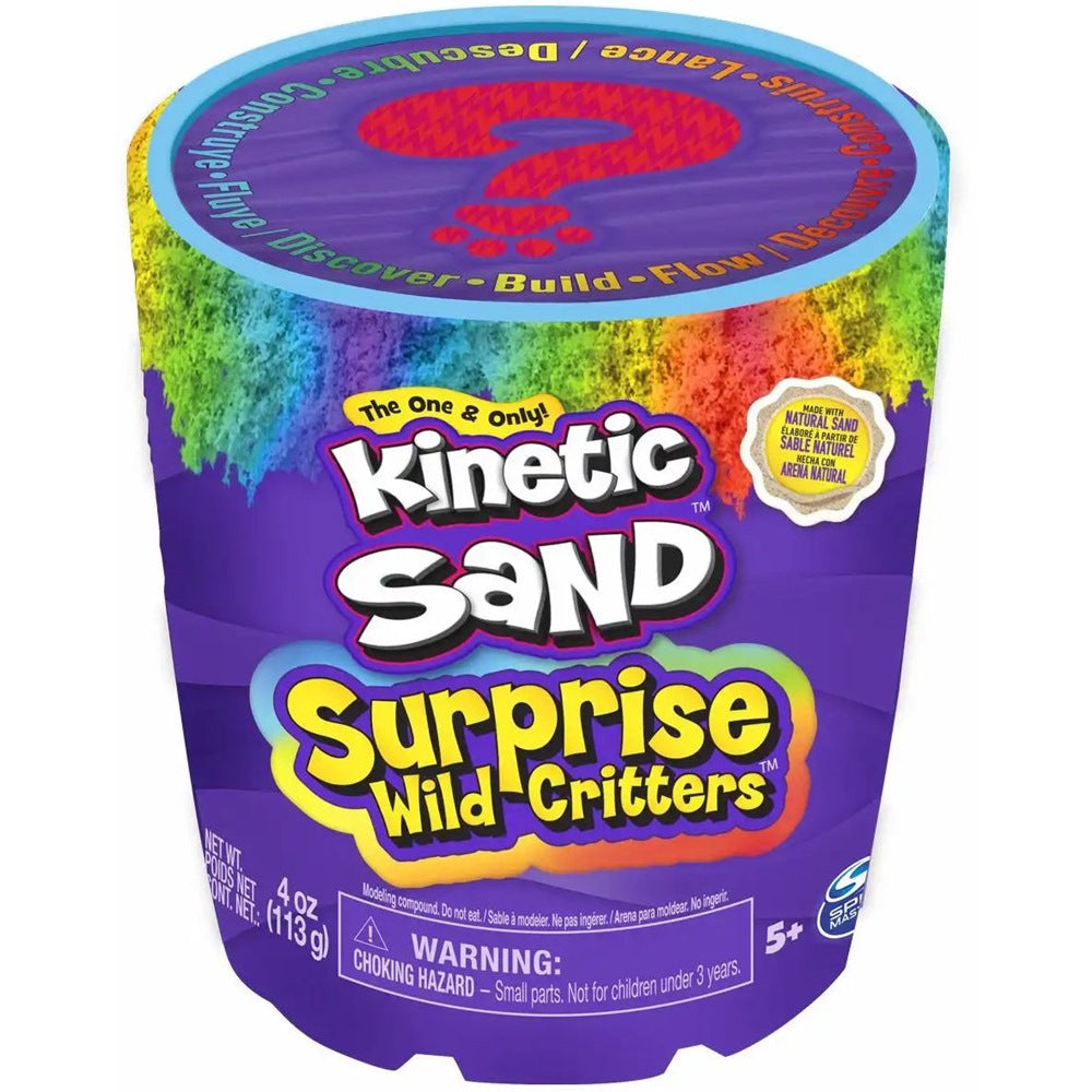 Kinetic Sand Surprise Wild Critters 113g