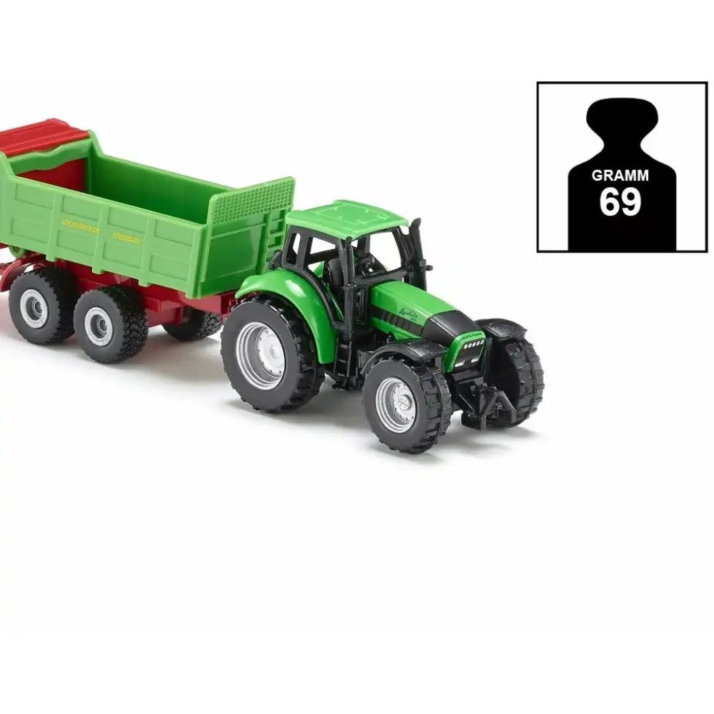 siku 1673 Deutz mit Universalstreuer
