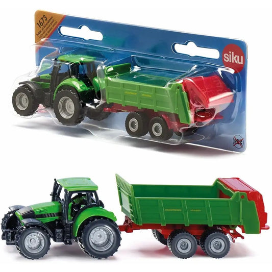 siku 1673 Deutz mit Universalstreuer