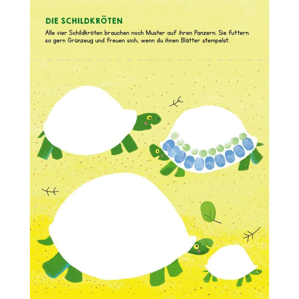 Meine allerersten Fingerstempel Tiere