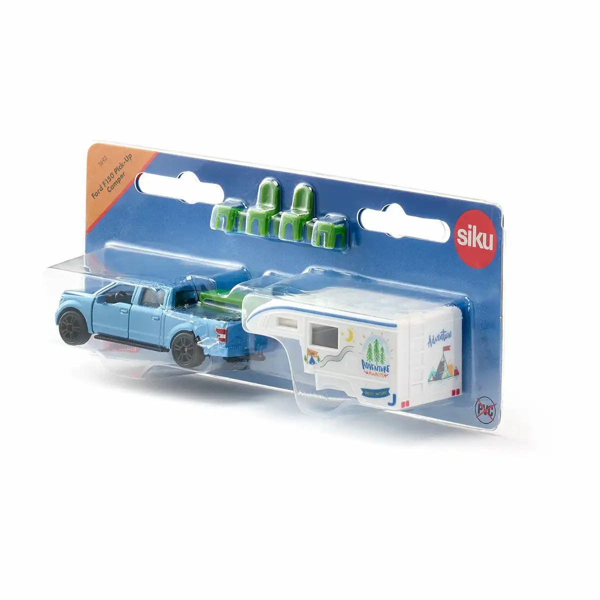 siku 1693 Ford F150 Pick-Up Camper mit Zubehör