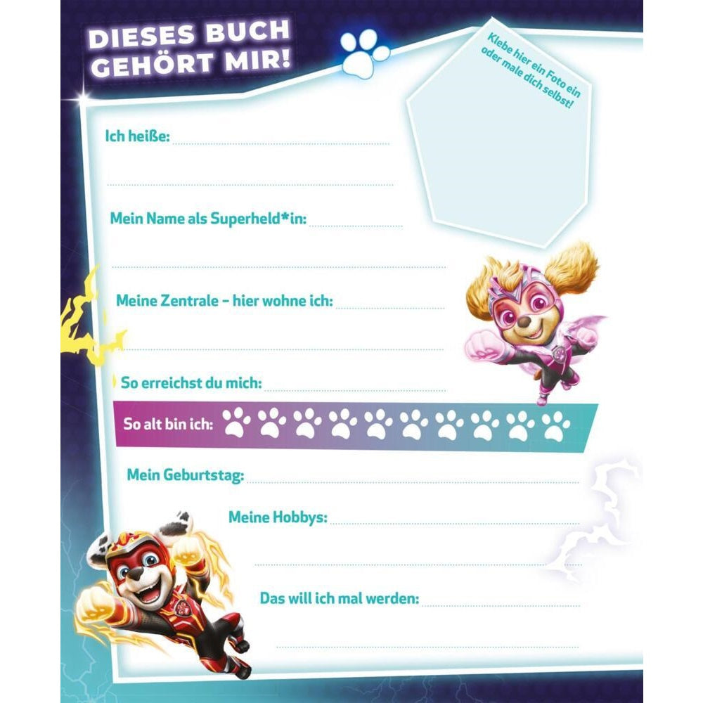 Paw Patrol Mein Freundebuch