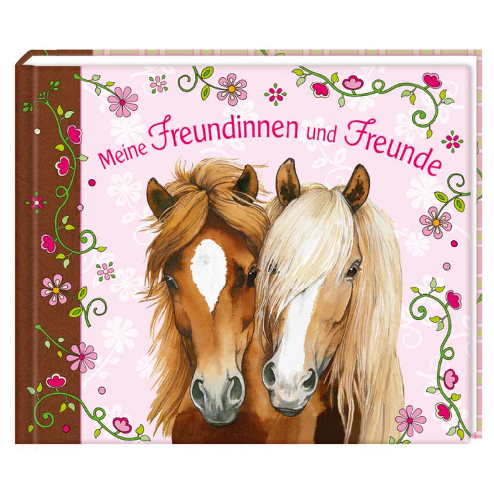 Freundbuch Meine Freundinnen und Freunde - Pferdefreunde