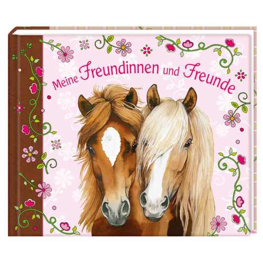 Freundbuch Meine Freundinnen und Freunde - Pferdefreunde