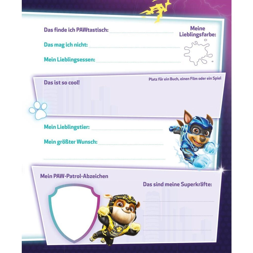 Paw Patrol Mein Freundebuch