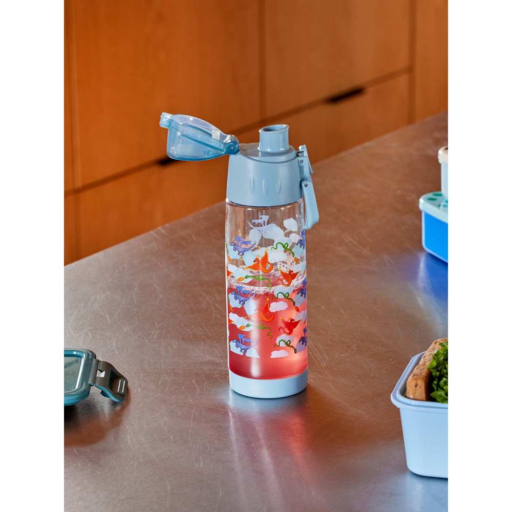 Rice Trinkflasche - Blau - Dragon Print 500ml