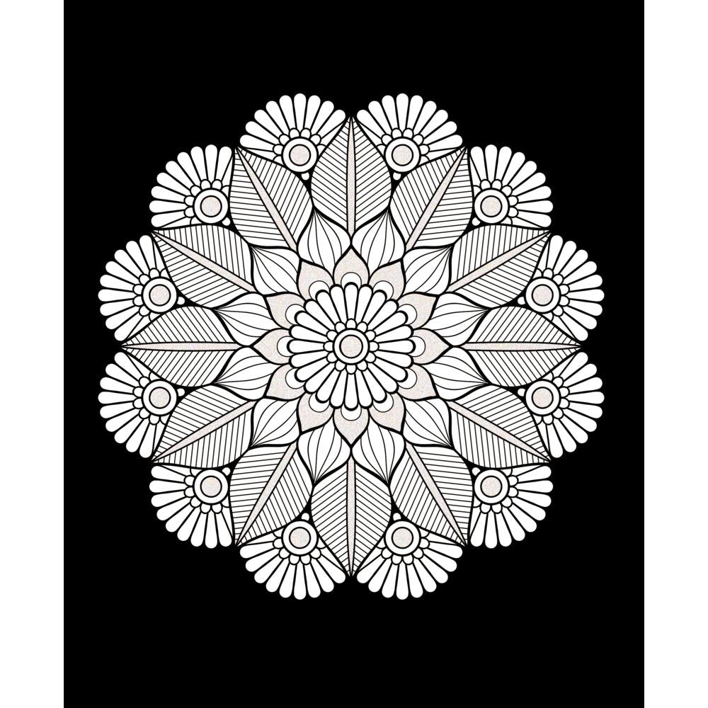 Spirit & Soul Magic Mandalas - Glitzer-Malbuch