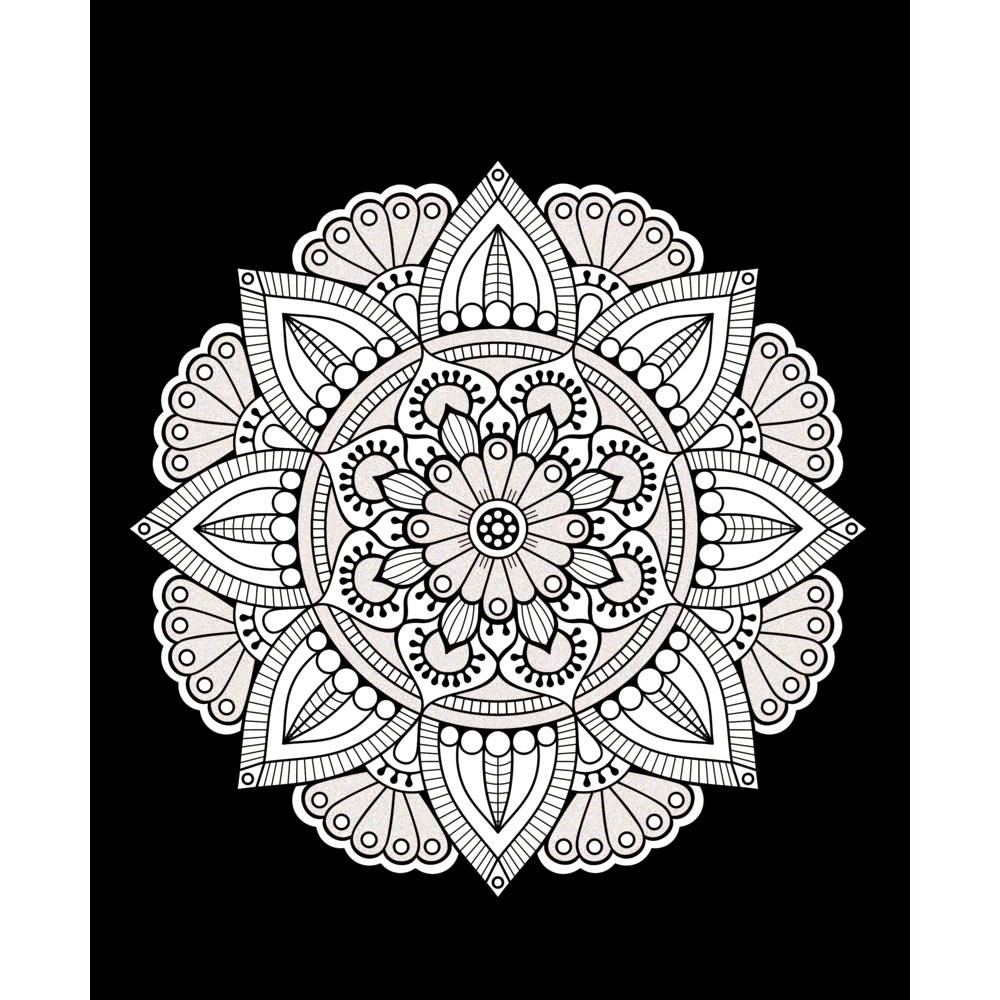 Spirit & Soul Magic Mandalas - Glitzer-Malbuch