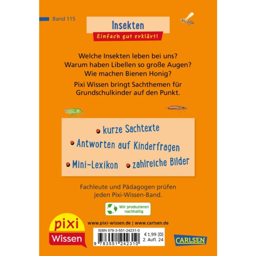 Pixi Wissen 115: Insekten