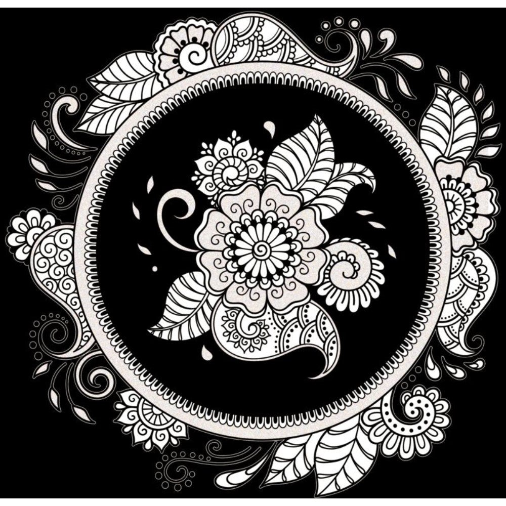 Spirit & Soul Magic Nights - Glitzer-Malbuch