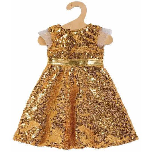 Puppenkleid Goldstar Größe 35-45cm