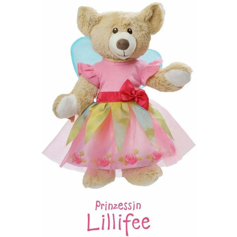 Puppenkleid Prinzessin Lillifee mit pinker Schleife 35-45cm
