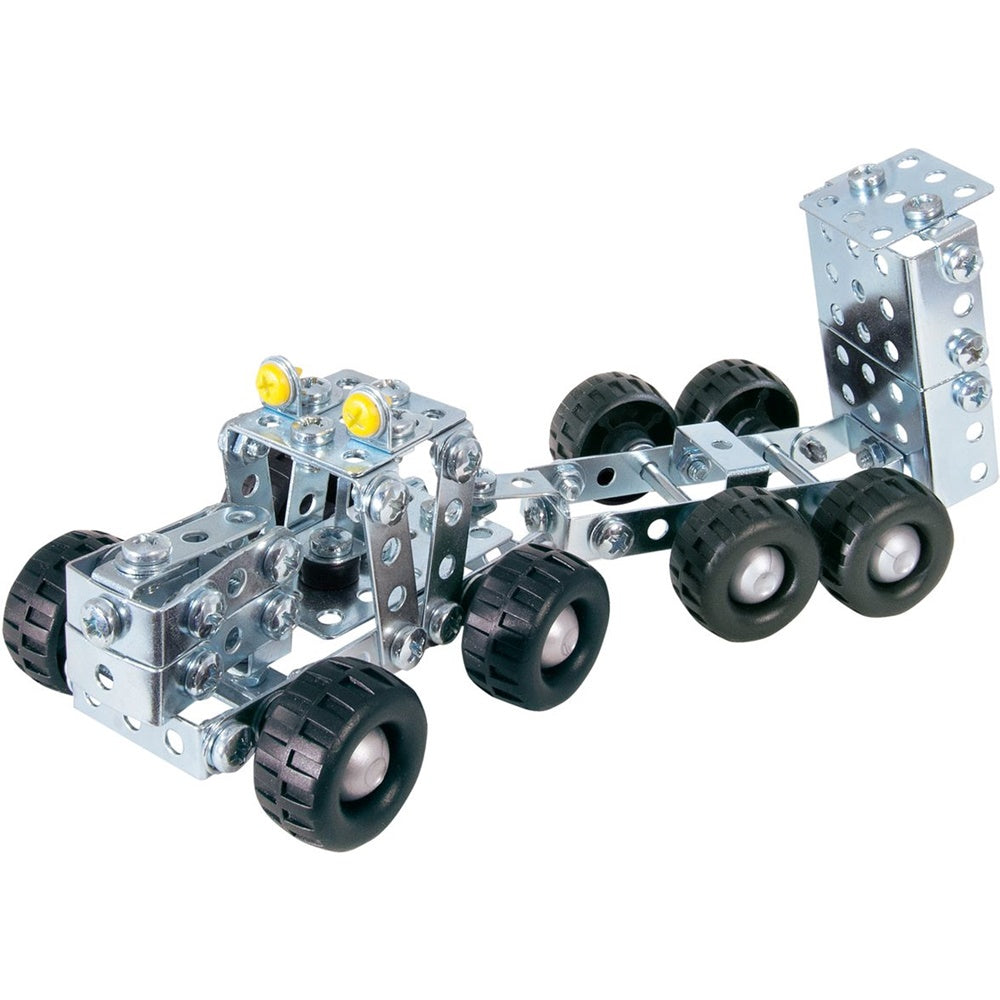 Eitech Kleiner Traktor mit Anhänger - Metallbaukasten 00260