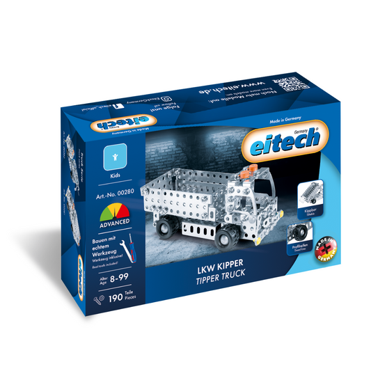Eitech LKW Kipper - Metallbaukasten 00280