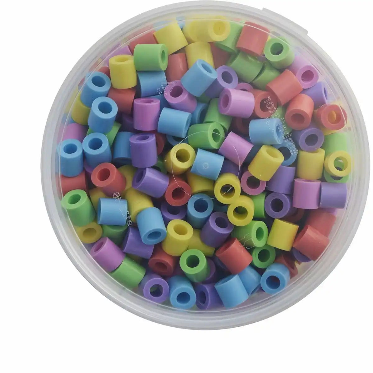 Hama Bügelperlen maxi pastell Mix 600 Stück Dose