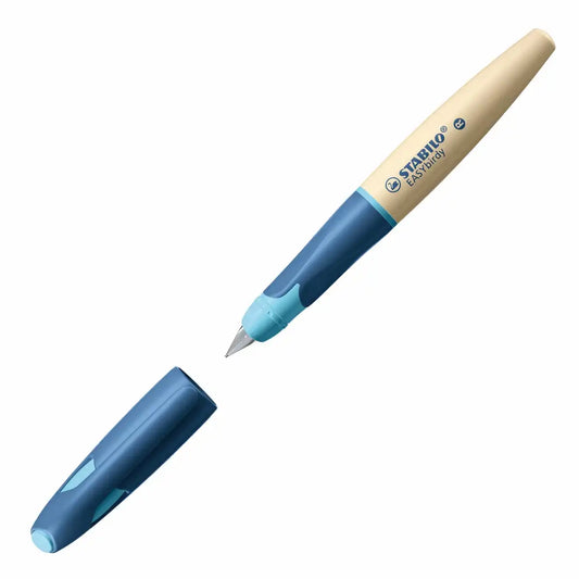 STABILO Schulfüller EASYbirdy Timber für Rechtshänder A blau