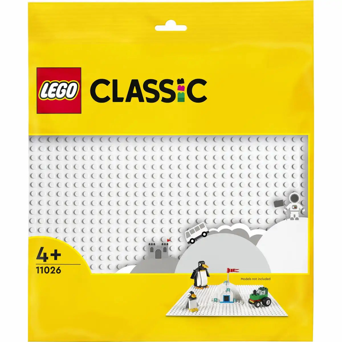 LEGO Classic Bauplatte weiß 11026