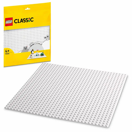 LEGO Classic Bauplatte weiß 11026