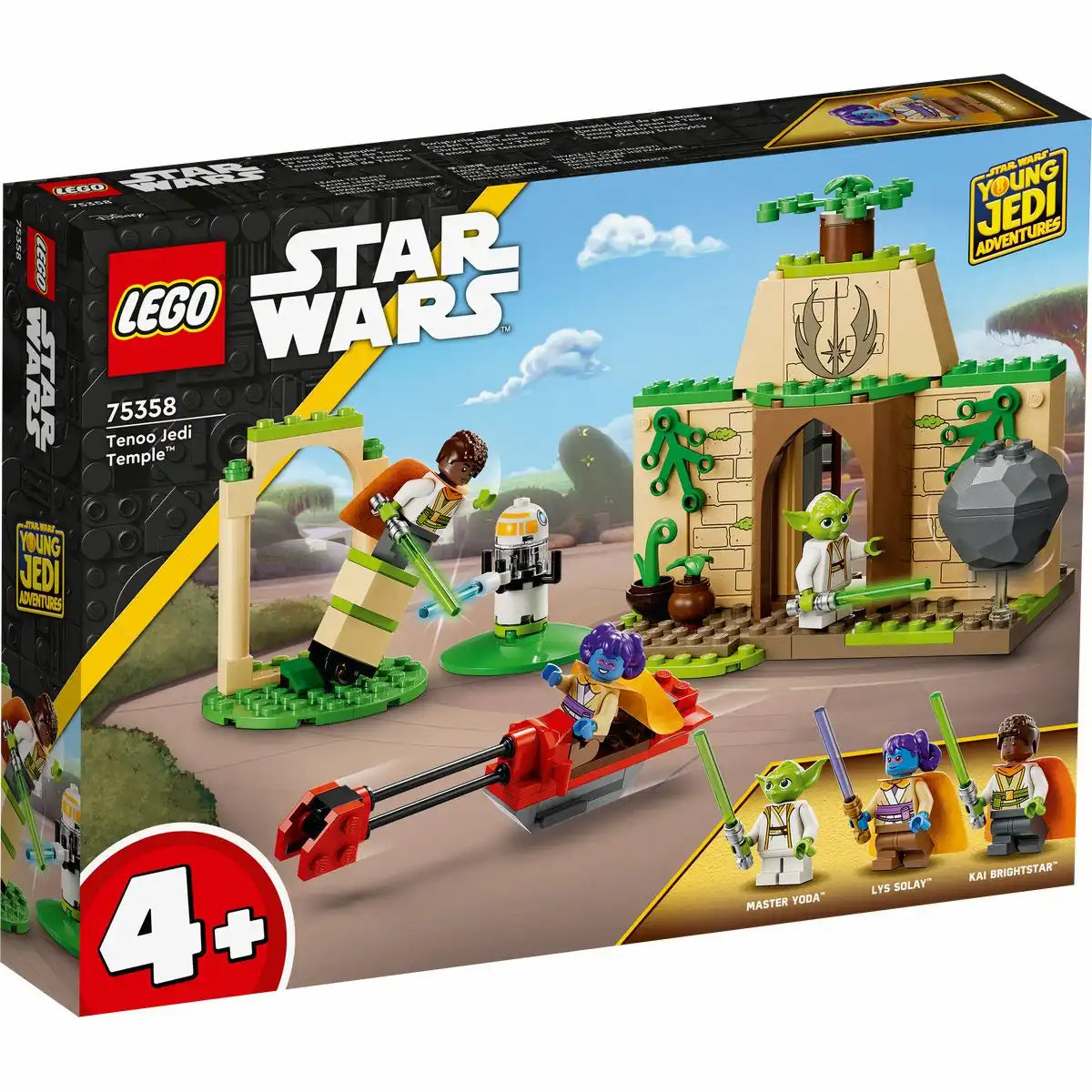 LEGO STAR WARS Tenoo Jedi Tempel 75358