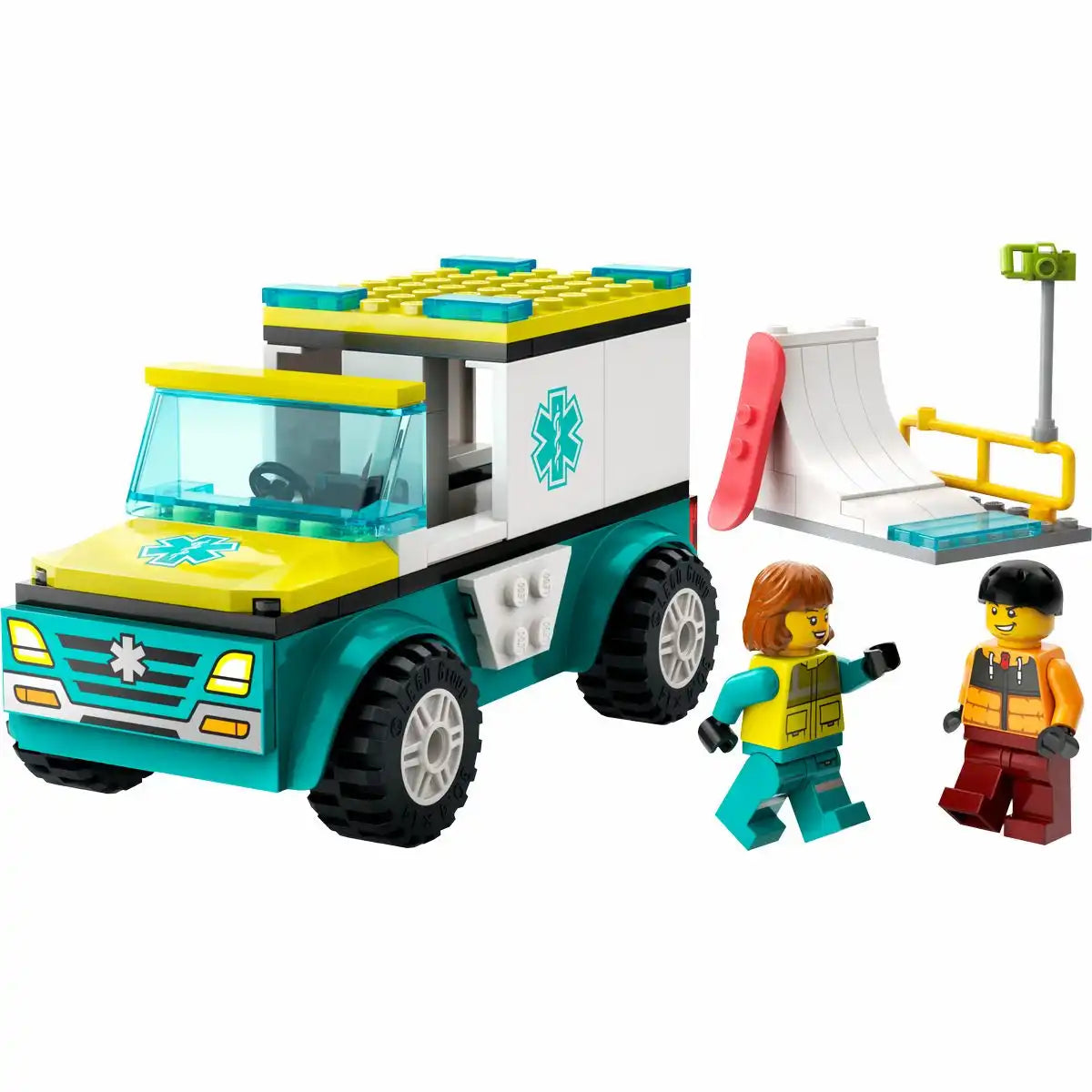 LEGO CITY Rettungswagen und Snowboarder 60403