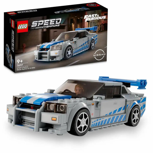 LEGO SPEED CHAMPIONS 2 Fast 2 Furious Nissan Skyline GT-R (R34) 76917