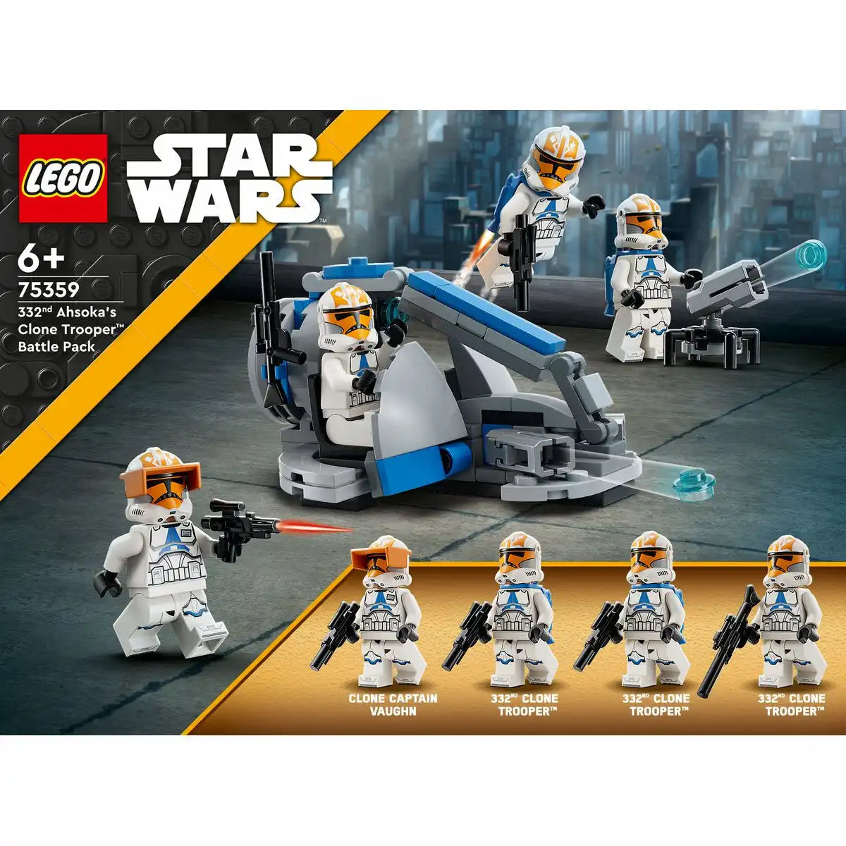 LEGO STAR WARS Ahshokas Clone Trooper der 332. Kompanie Battle Pack 75359