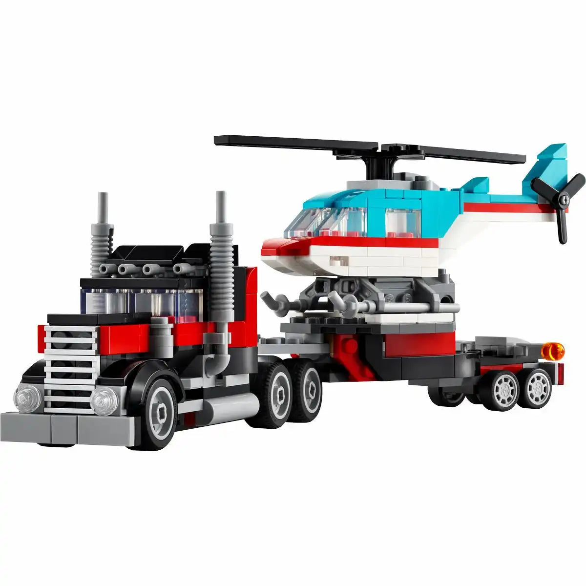 Lego 31146 Creator 3in1 Tieflader mit Hubschrauber