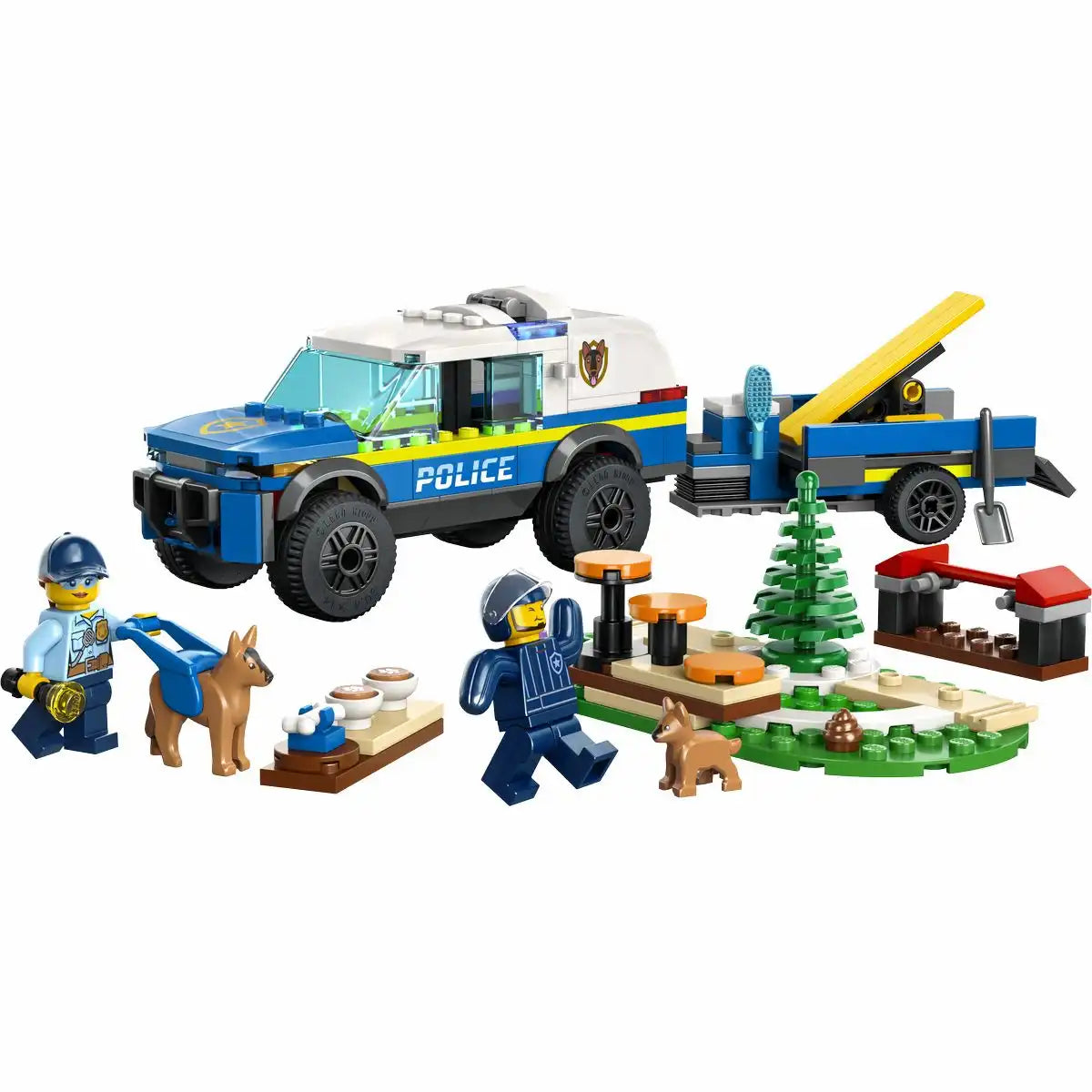 LEGO CITY Mobiles Polizeihunde-Training 60369