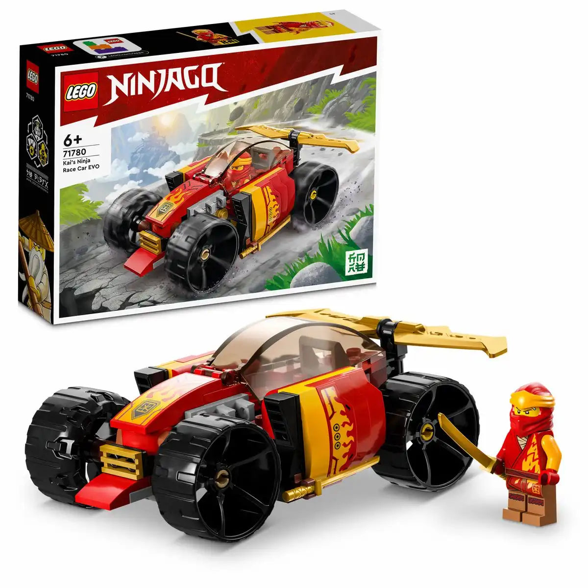 LEGO NINJAGO Kais Ninja-Rennwagen EVO 71780