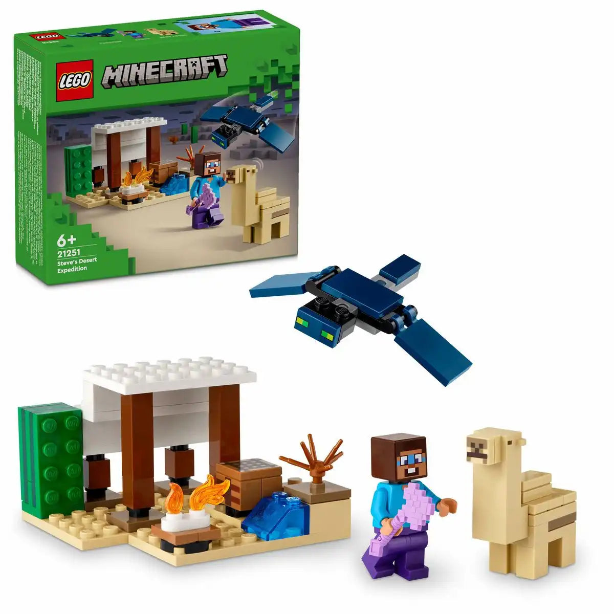 LEGO Minecraft Steves Wüstenexpedition 21251