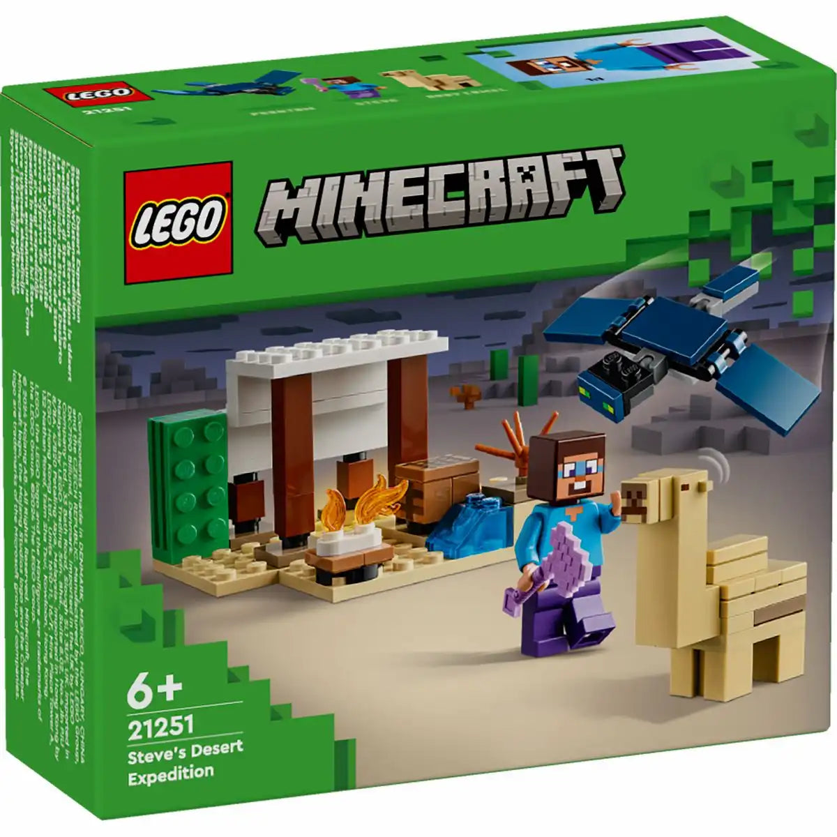 LEGO Minecraft Steves Wüstenexpedition 21251