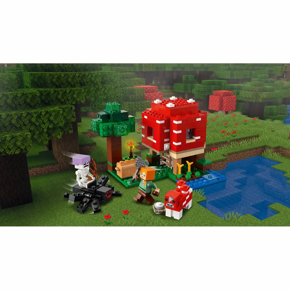 LEGO Minecraft Das Pilzhaus 21179