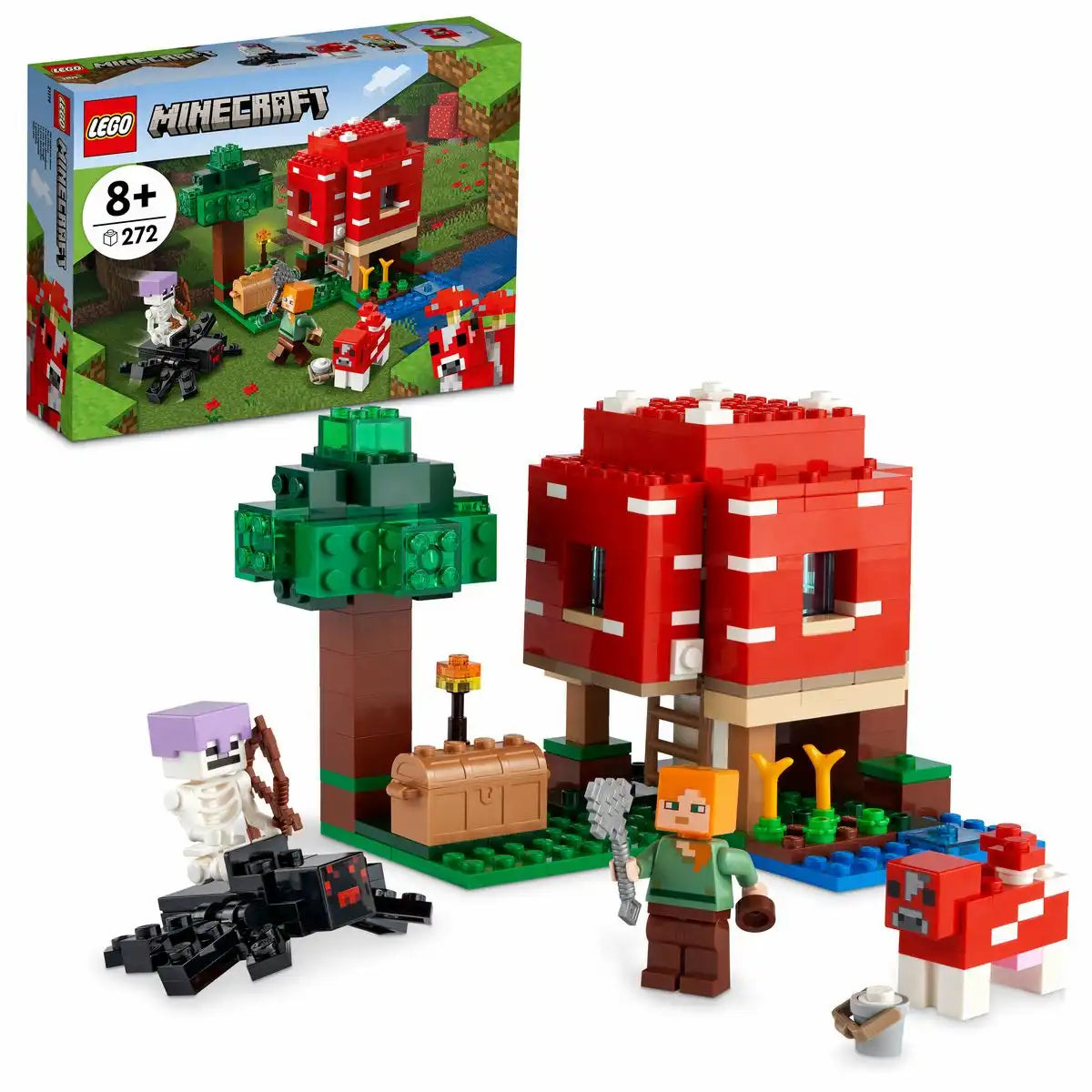 LEGO Minecraft Das Pilzhaus 21179