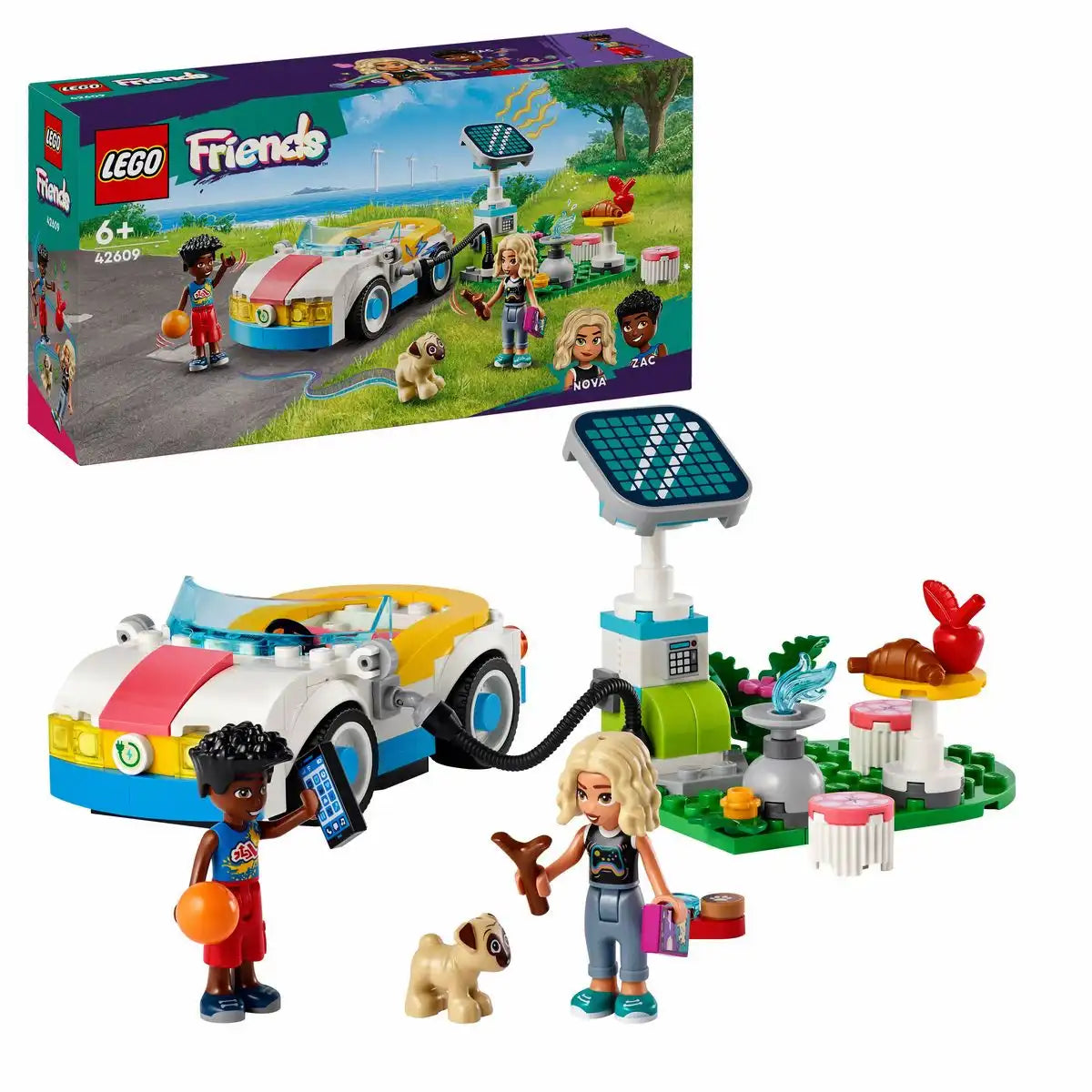 LEGO Friends E-Auto mit Ladestation 42609