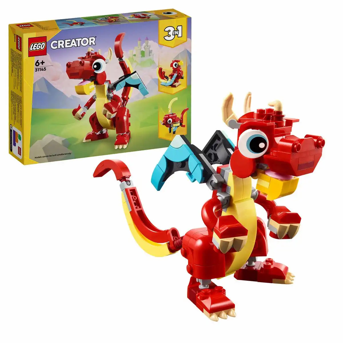 Lego 31145 Creator 3in1 Roter Drache